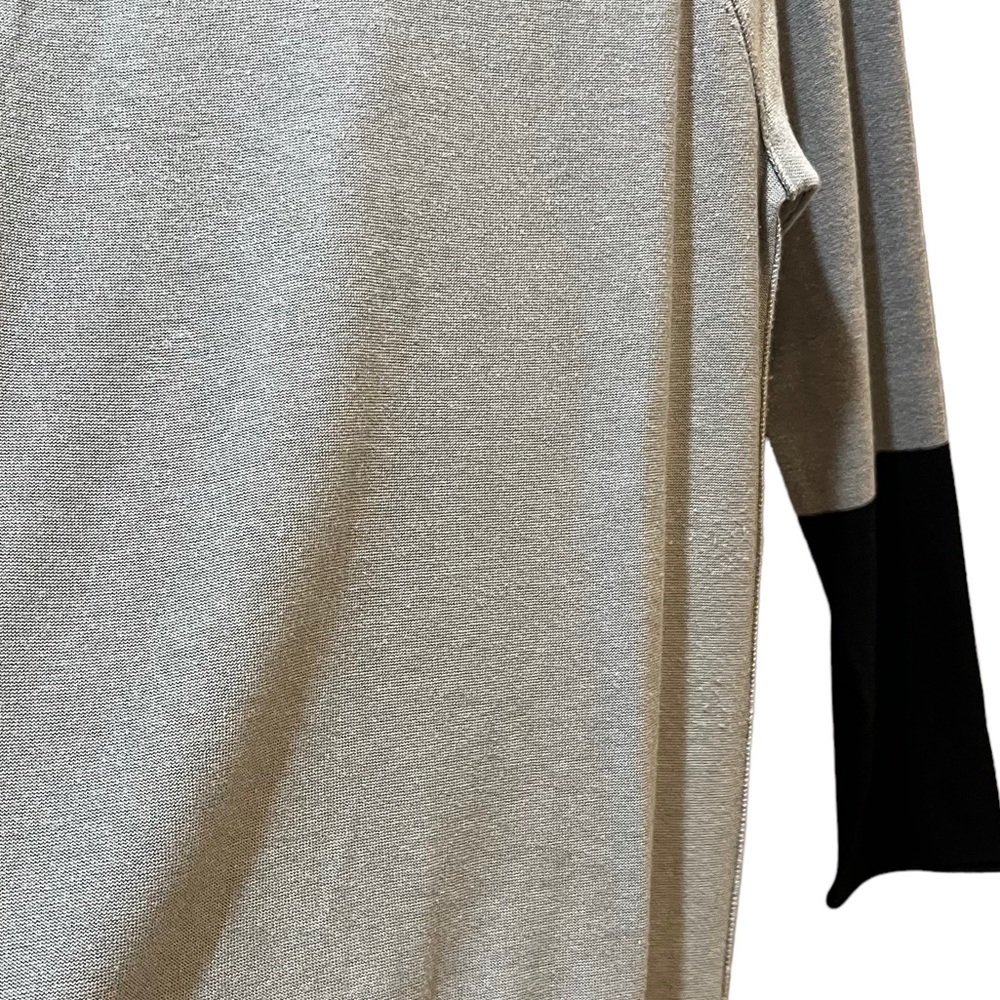 T By Alexander Wang Color Block Gray Wool/Silk Bl… - image 5